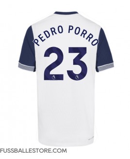 Günstige Tottenham Hotspur Pedro Porro #23 Heimtrikot 2024-25 Kurzarm